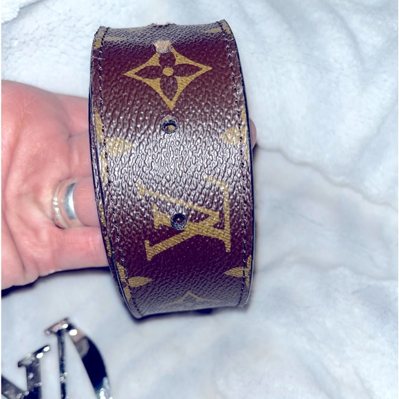 Louis Vuitton brown leather belt - Picture 5 of 10